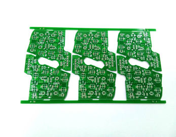 좋은 가격 자동 PCB 발 나머지 널 2개의 층 1OZ 1.6 Mm HASLPCB 녹색이 되십시오 온라인으로