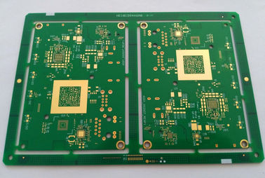 좋은 가격 10 층 HDI FR4 PCB 회로판 ENIG는 솔드마스크 분 보오링공 0.1 밀리미터를 녹색으로 만듭니다 온라인으로