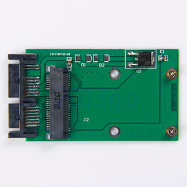 좋은 가격 소형 피코이에 PCI-이 MSATA SSD 극소이 어댑타테우르 SATA PCBA HG OEM 서비스 FR4 자료 온라인으로
