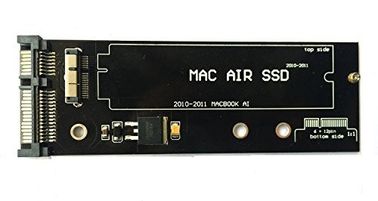 좋은 가격 2.5 SATA PCBA에 대한 QNINE SSD 어댑터 카드 PCB 제조  2010년 2011 맥북 에어 HDD 하드 디스크 드라이브 컨버터 온라인으로