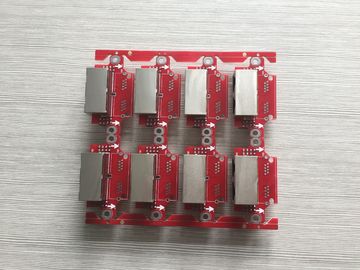 좋은 가격 UL 94V0 FR4 전자 회로 보드 조립 레드 솔더 마스크 PCB 조립 서비스 온라인으로