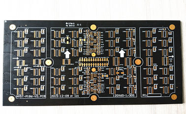 좋은 가격 1 온스는 ENIG 표면 검은 솔더 마스크 전자 인쇄 회로 기판  PCB를 구리도금합니다 온라인으로