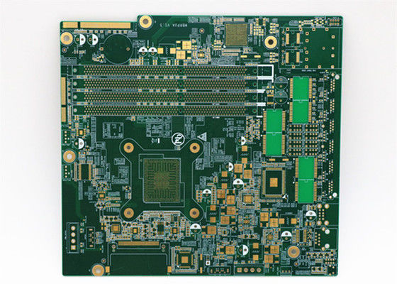 좋은 가격 2 층 94V0 PCB 보드 녹색 Soldmask HDI 인쇄 회로 보드 스마트 가정용 장치, 컴퓨터 회로 보드 온라인으로
