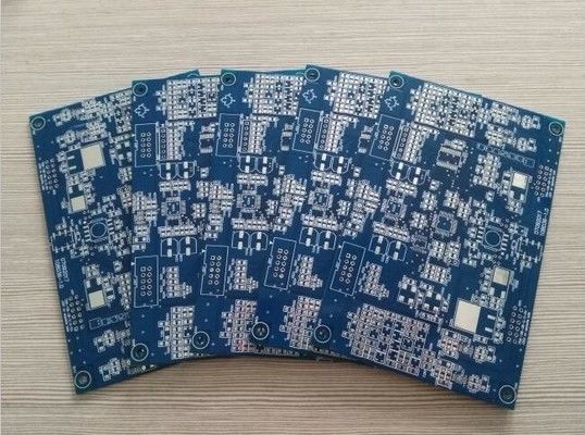 좋은 가격 1.6mm 두께 HASL LF 표면 파란색 Soldmask 전자판 조립 전자 인쇄 회로판 온라인으로