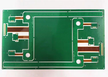 좋은 가격 엄격한 플렉스 보드 녹색 솔더 마스크 ENIG / HASL 표면 다층 PCB 보드를 운전하세요 온라인으로